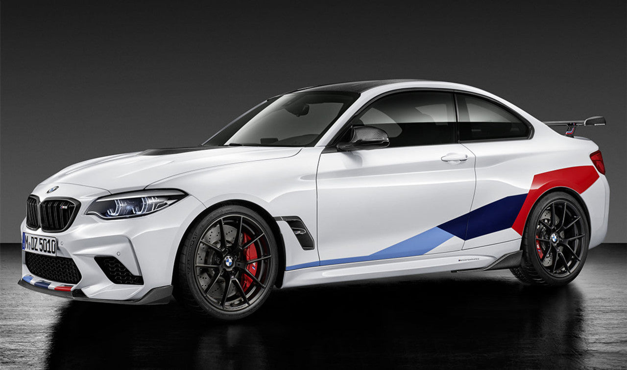 BMW M Performance Right Left Car Wrapping M Sport