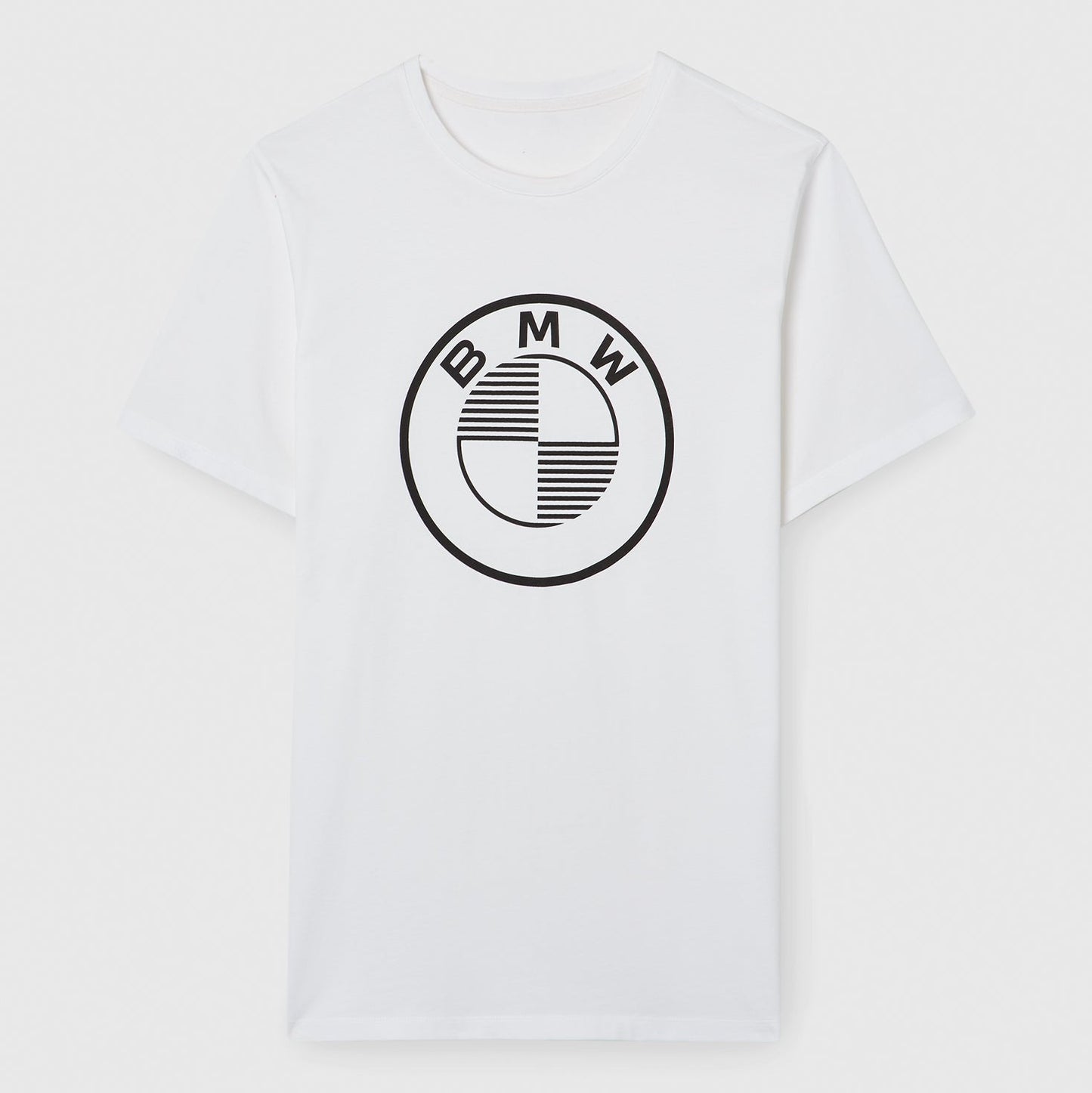 BMW T-Shirt Logo Black Men - White