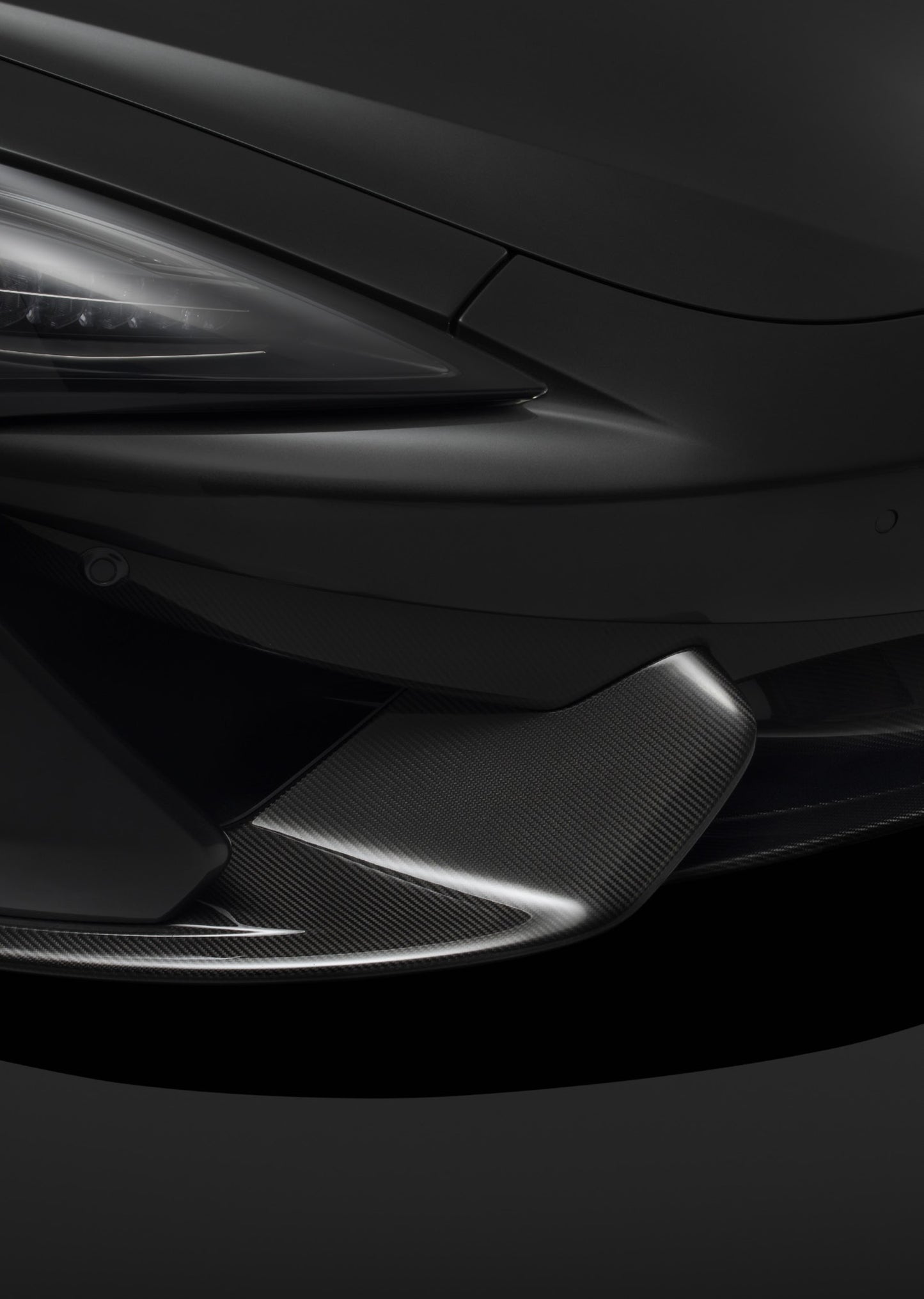 McLaren 570s Gloss Visual Carbon Fibre Aero Blades