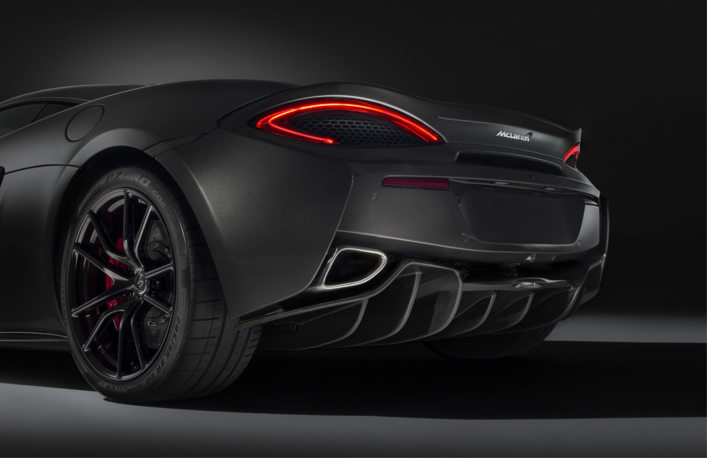 McLaren 570s Gloss Visual Carbon Fibre Rear Bumper