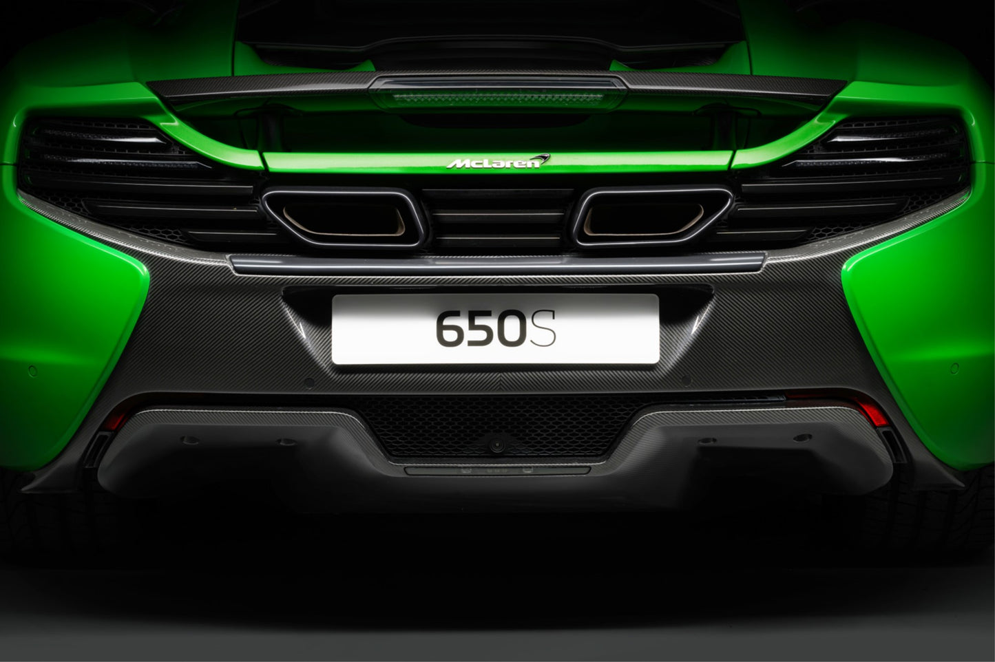 McLaren 650s Gloss Visual Carbon Fibre Rear Bumper