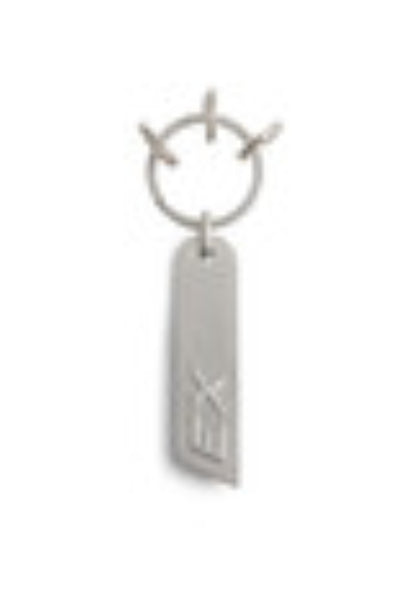 BMW X3 Series Car Keyring - Metal Silver