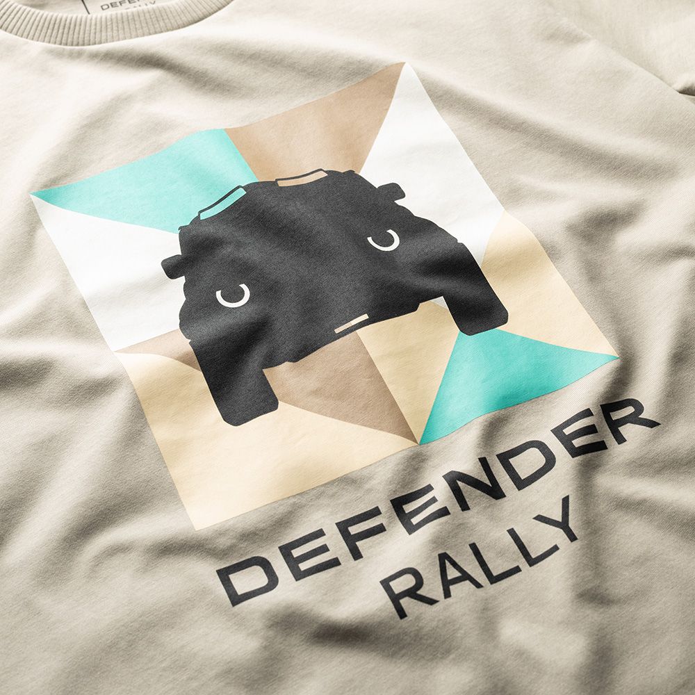 Land Rover Defender Rally Mens Graphic T-Shirt