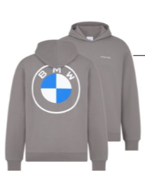BMW Sweathoodie Logo reverse Unisex (GREY)