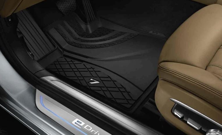 BMW 7 Series All Weather Floor Mats Rear G70