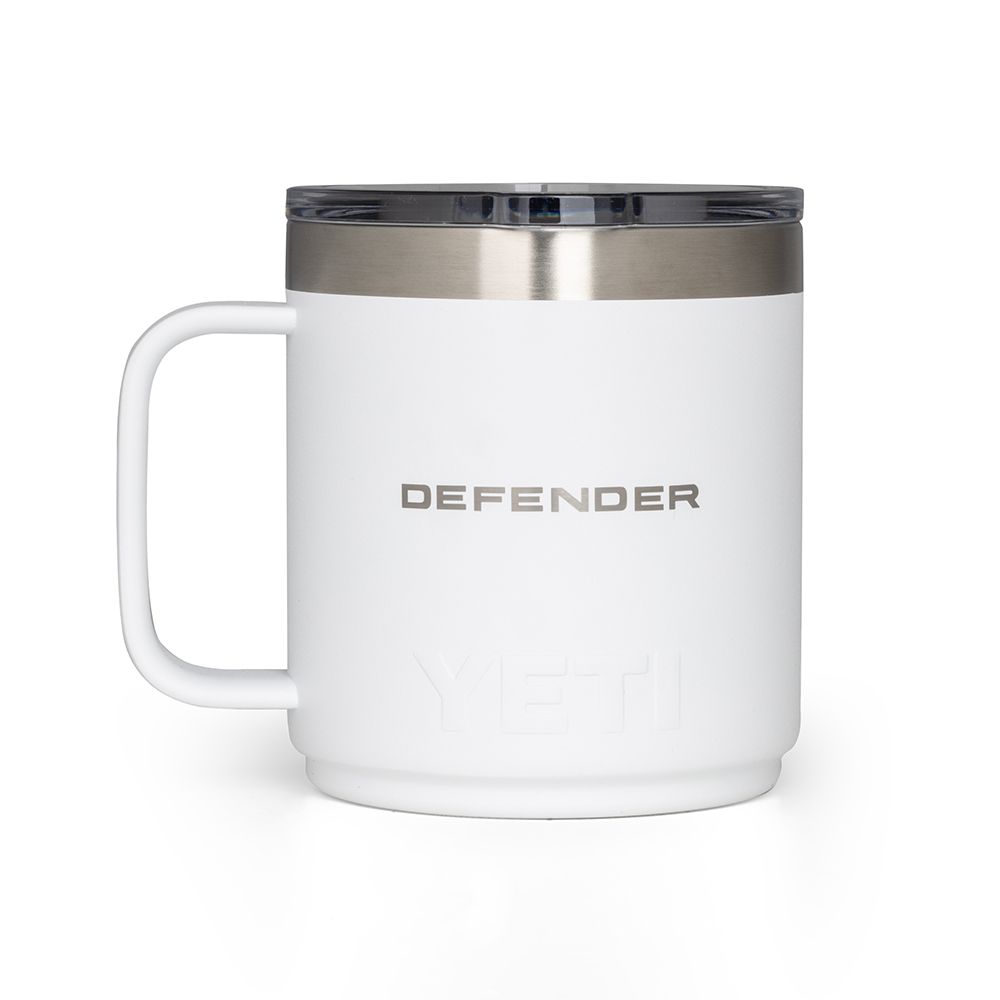 Defender x YETI Stackable Mug in White 10oz/296ml