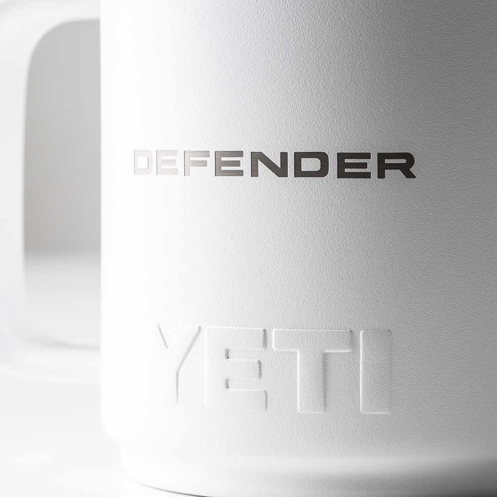 Defender x YETI Stackable Mug in White 10oz/296ml