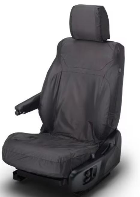 Land Rover Discovery 5 Protective Seat Covers Front - Ebony