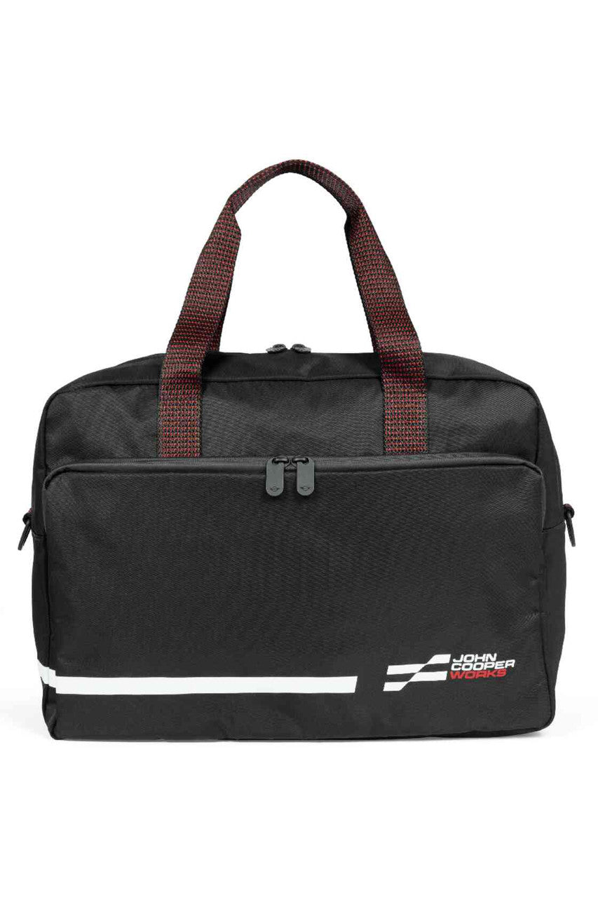 MINI Genuine JCW Logo Traveller Bag Black 28.5L Shoulder Strap