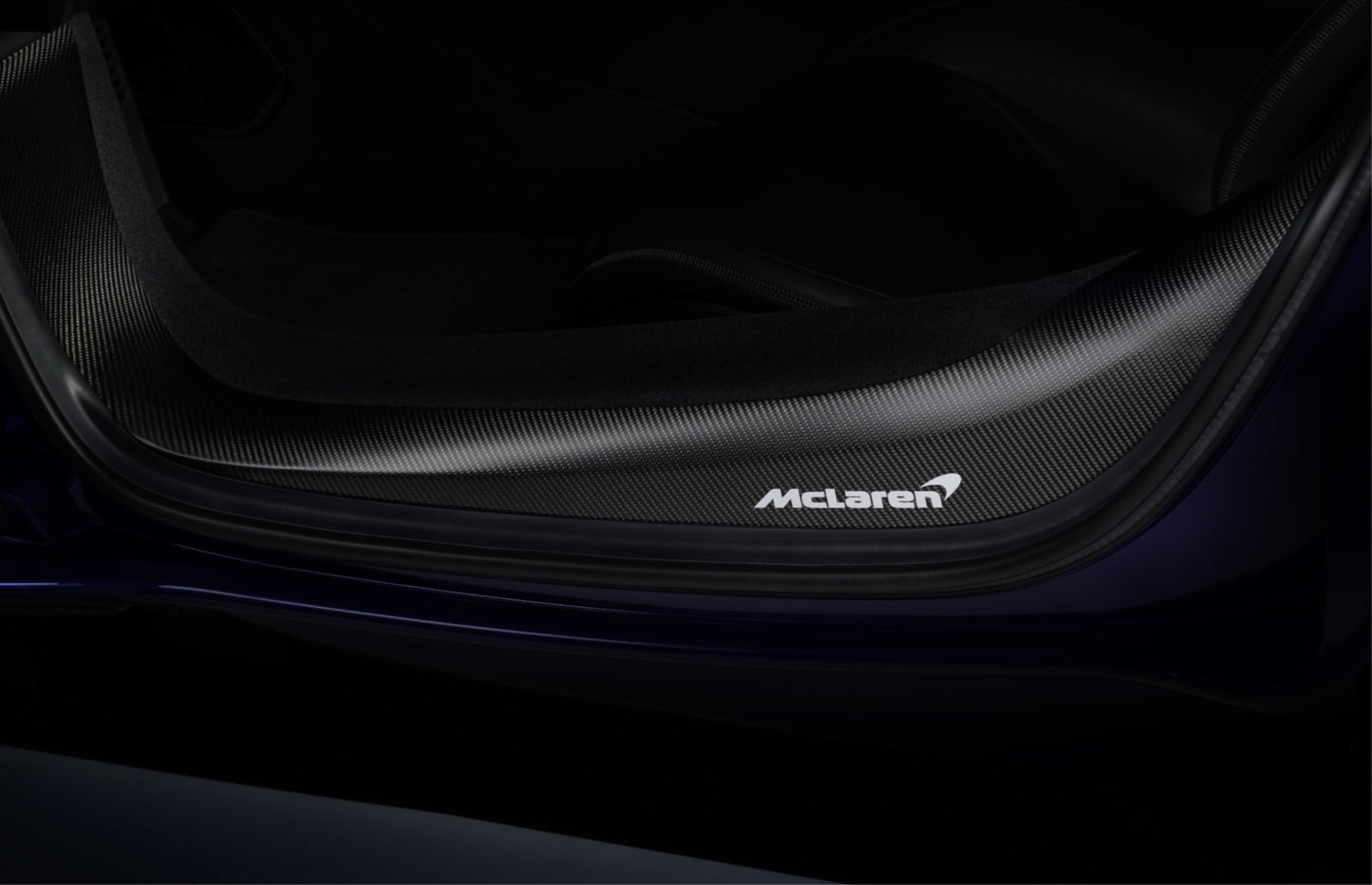 McLaren GT Satin Visial Carbon Fibre Sill Covers