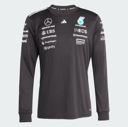 Mercedes-AMG F1 Driver Men's Long Sleeve Shirt