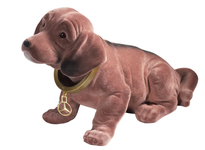 Mercedes-Benz Brown Nodding Dog