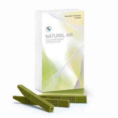 BMW Genuine Natural Air Refill Set 3 Pieces Freshener Mountain Freshness