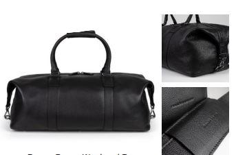 Range Rover Leather Weekend Bag