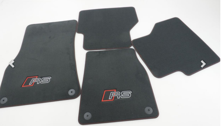 Audi C8 RS6 RS7 RS Design Floor Mats