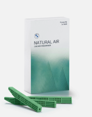 BMW Genuine Natural Air Refill Set 3 Pieces Freshener Forest Air