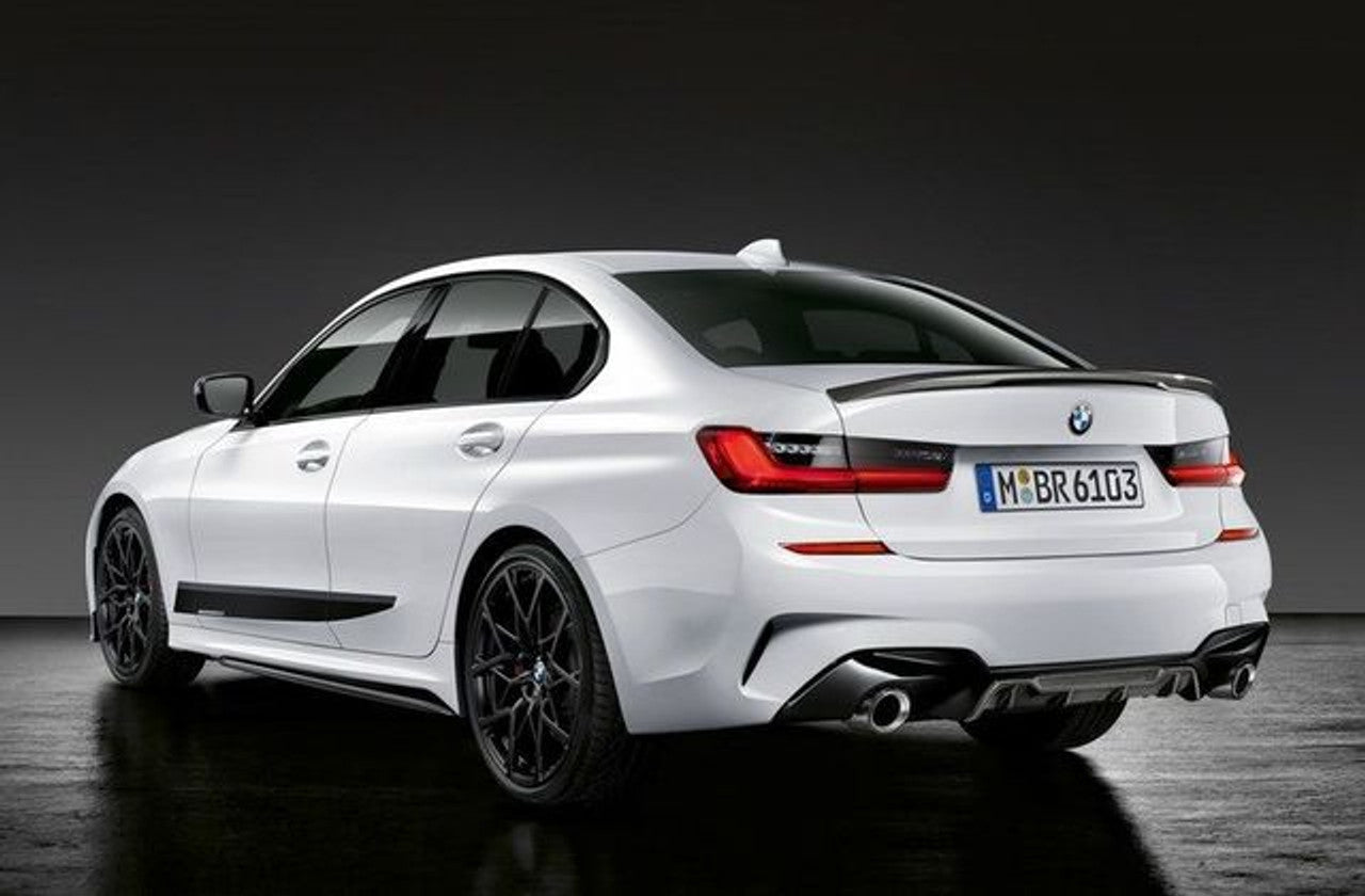 BMW Rear Spoiler Carbon Fibre Trim 3 Series G20 Saloon