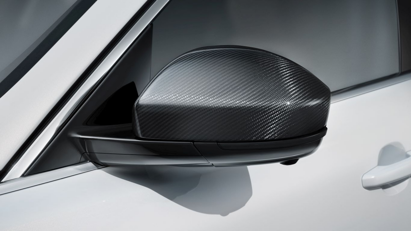 Jaguar XE XF Carbon Fibre Mirror Covers (Pair)