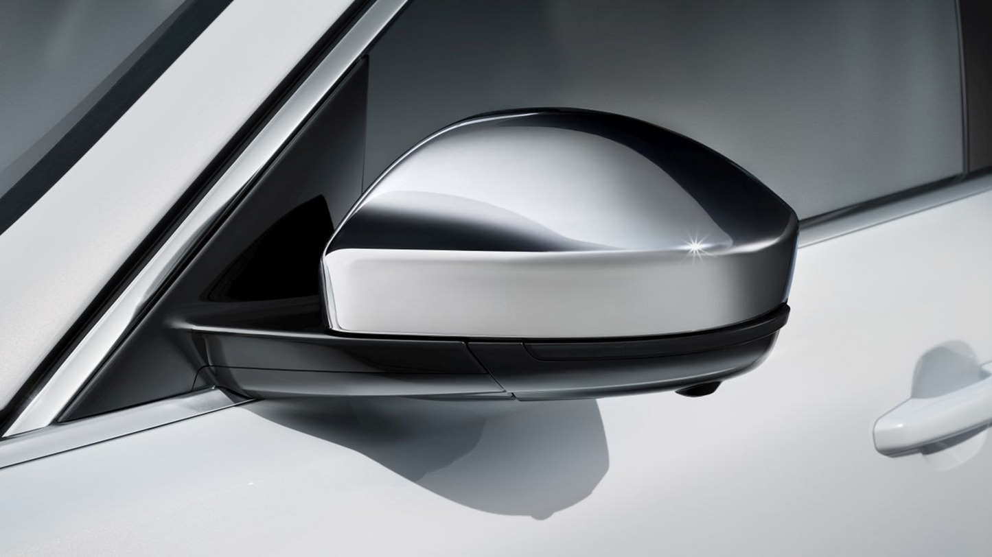 Jaguar F-PACE Mirror Cover Set - Chrome Finish