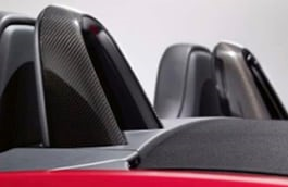 Jaguar F-Type Convertible Roll Hoops Carbon Fibre