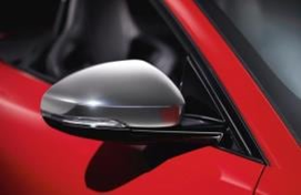 Jaguar F-Type Mirror Cover Set - Chrome Finish