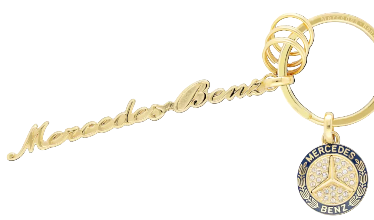 Mercedes-Benz Classic Lettering Keyring