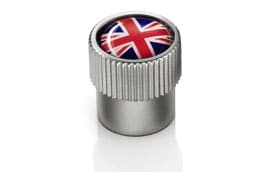 Land Rover Styled Tyre Valve Cap Set of 4 - Union Jack