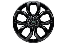 Land Rover Discovery Sport 19" 5 Split Spoke Style 521 Alloy Wheel Gloss Black Finish