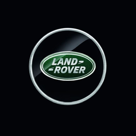 Land Rover Wheel Centre Caps - Black Finish