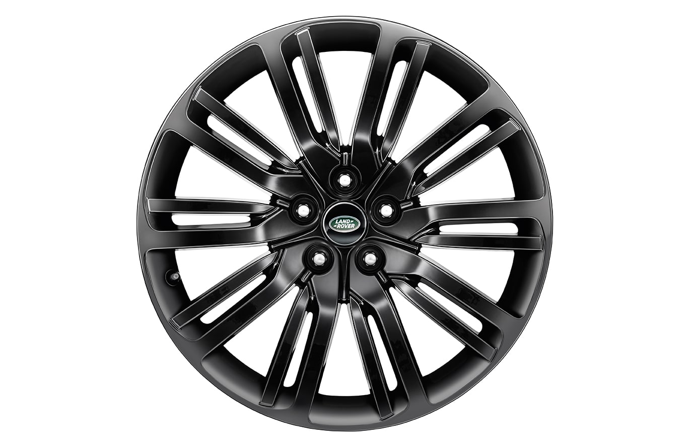 Land Rover Discovery 5 21" 10 Split Spoke 'Style 1012 Alloy Wheel Gloss Black Finish