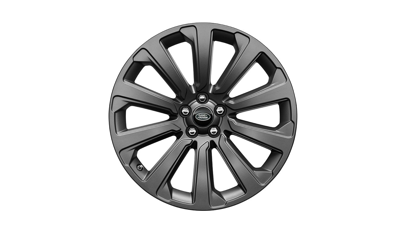 Range Rover Velar 20" 10 Spoke Style 1032 Alloy Wheel Satin Dark Grey