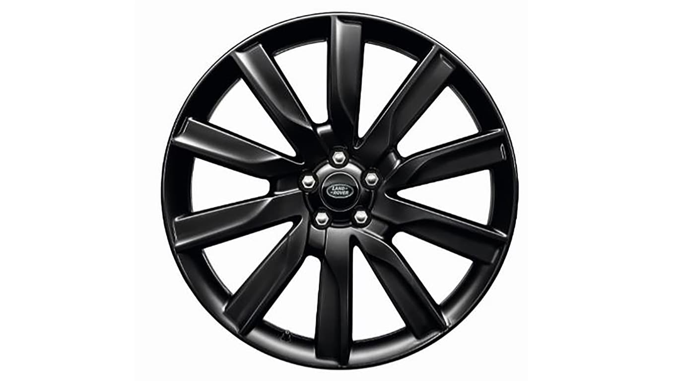 Range Rover Velar 21" 10 Spoke Style 1033 Alloy Wheel Gloss Black Finish