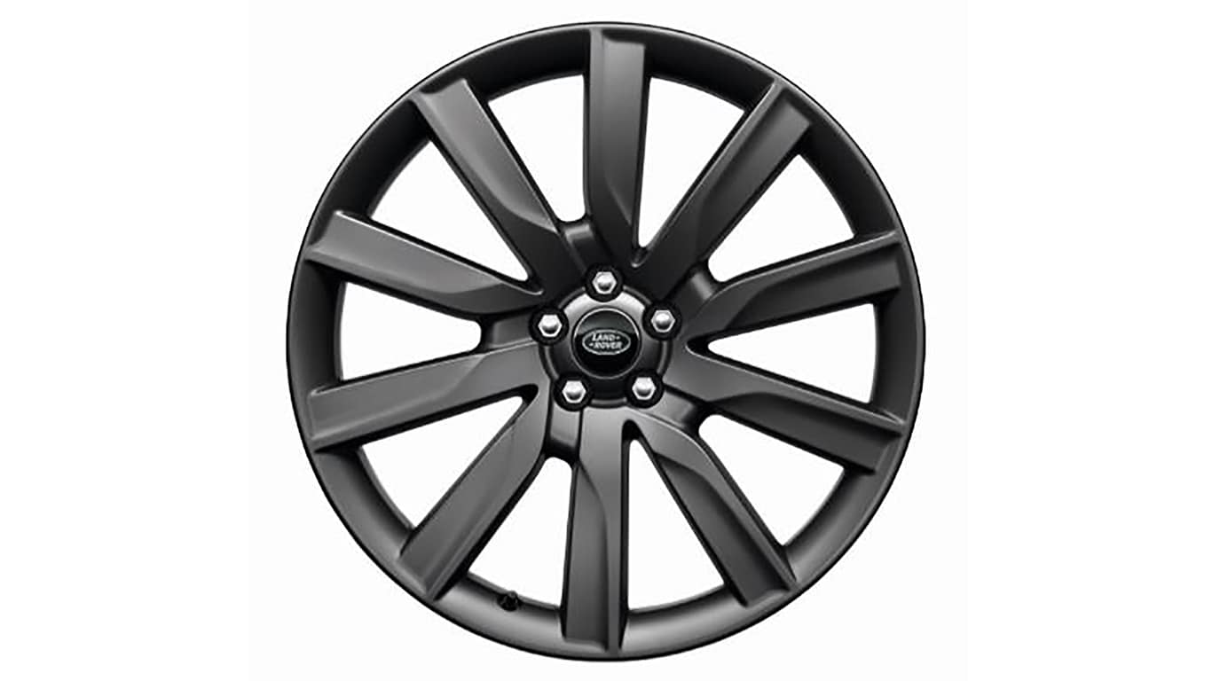 Range Rover Velar 21" 10 Spoke Style 1033 Alloy Wheel Satin Dark Grey Finish