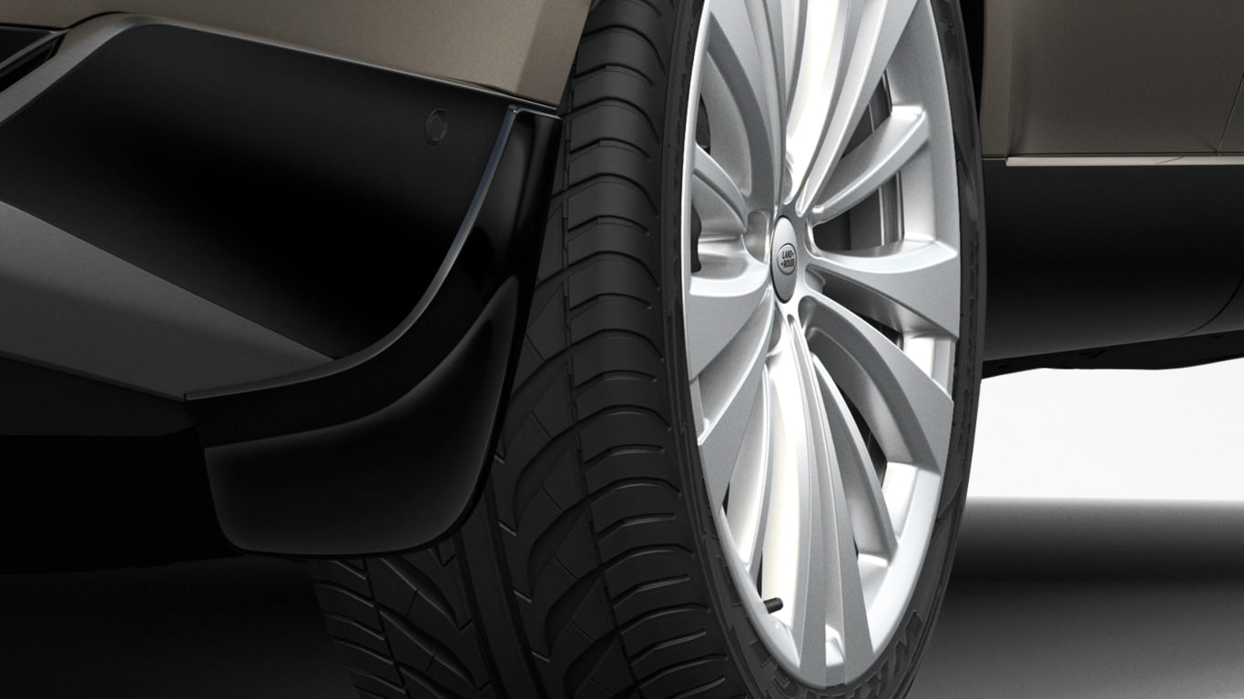 New Range Rover Mudflaps - Gloss Black