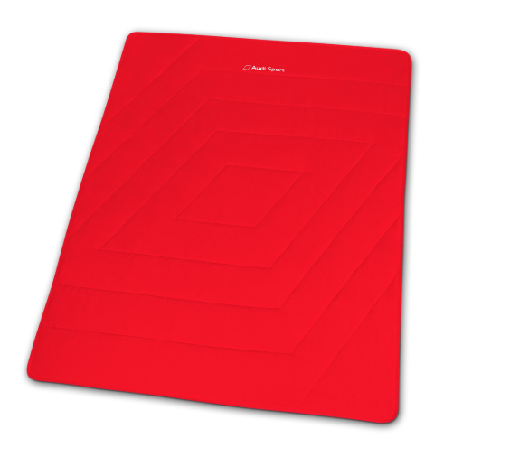 Audi Sport Picnic Blanket Red
