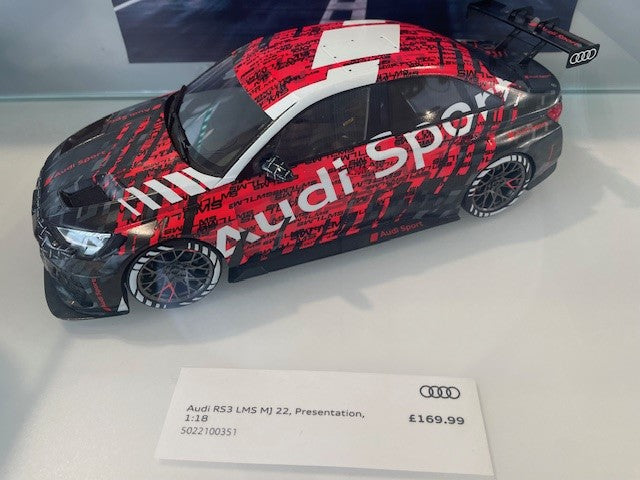 Audi RS 3 LMS MJ 22 Presentation Model