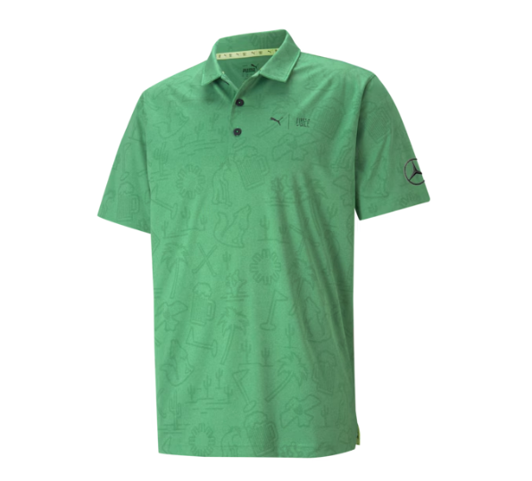 Polo de golf homme Mercedes x Puma main image 1