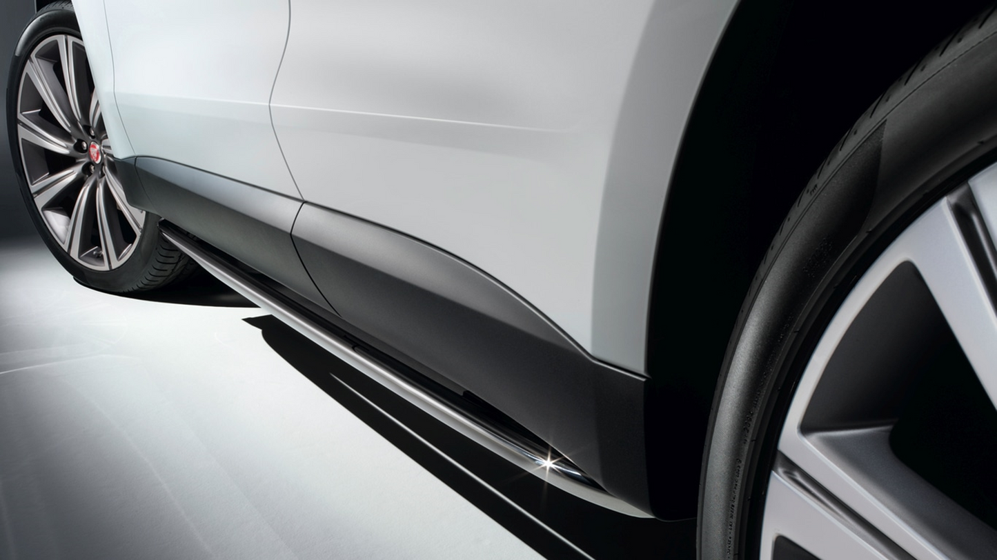 Jaguar F-PACE Bright Side Tubes