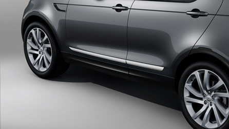 Land Rover Discovery 5 Body Side Moulding Kit - Black or Bright Finish