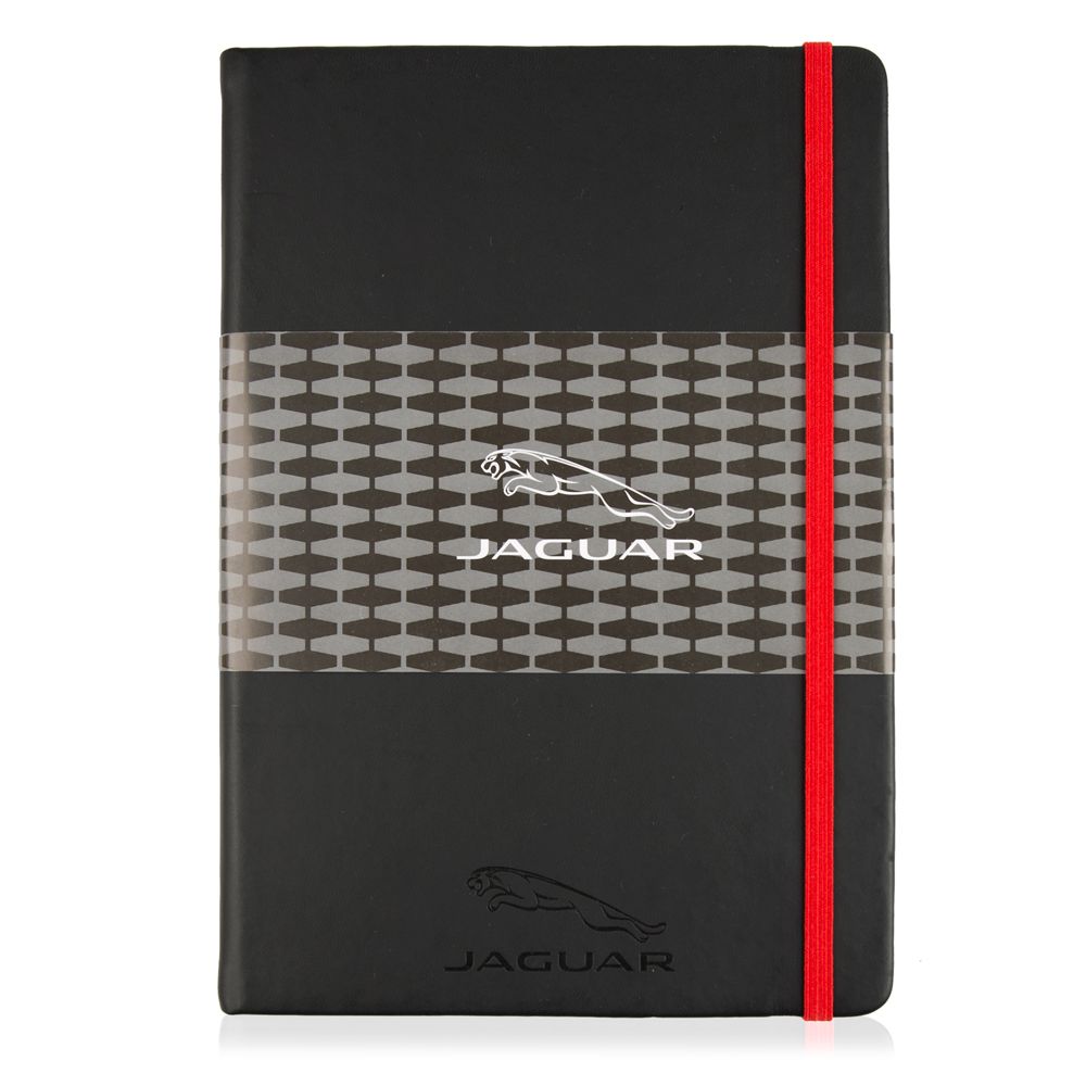 Jaguar Note Book Large A5 - Black