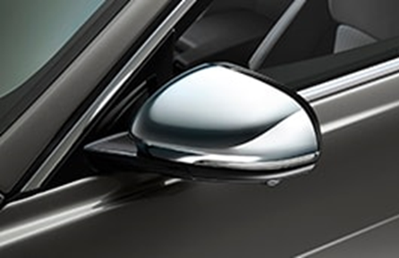 Jaguar XE XF Chrome Mirror Cover Set