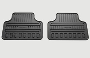 Jaguar XF Rear Pair of Rubber Mats