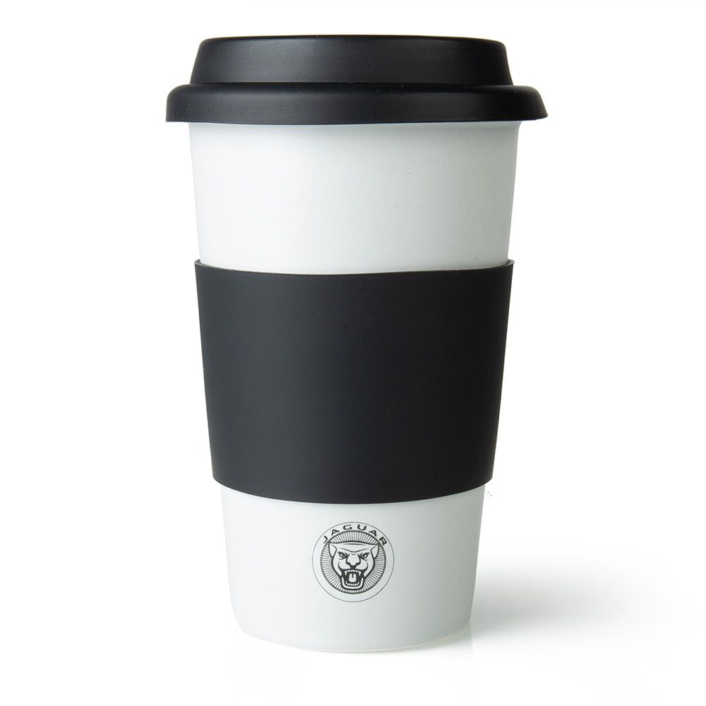 Jaguar Travel Mug - Ceramic Grey