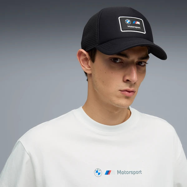 Genuine BMW M Motorsport Trucker Cap Black