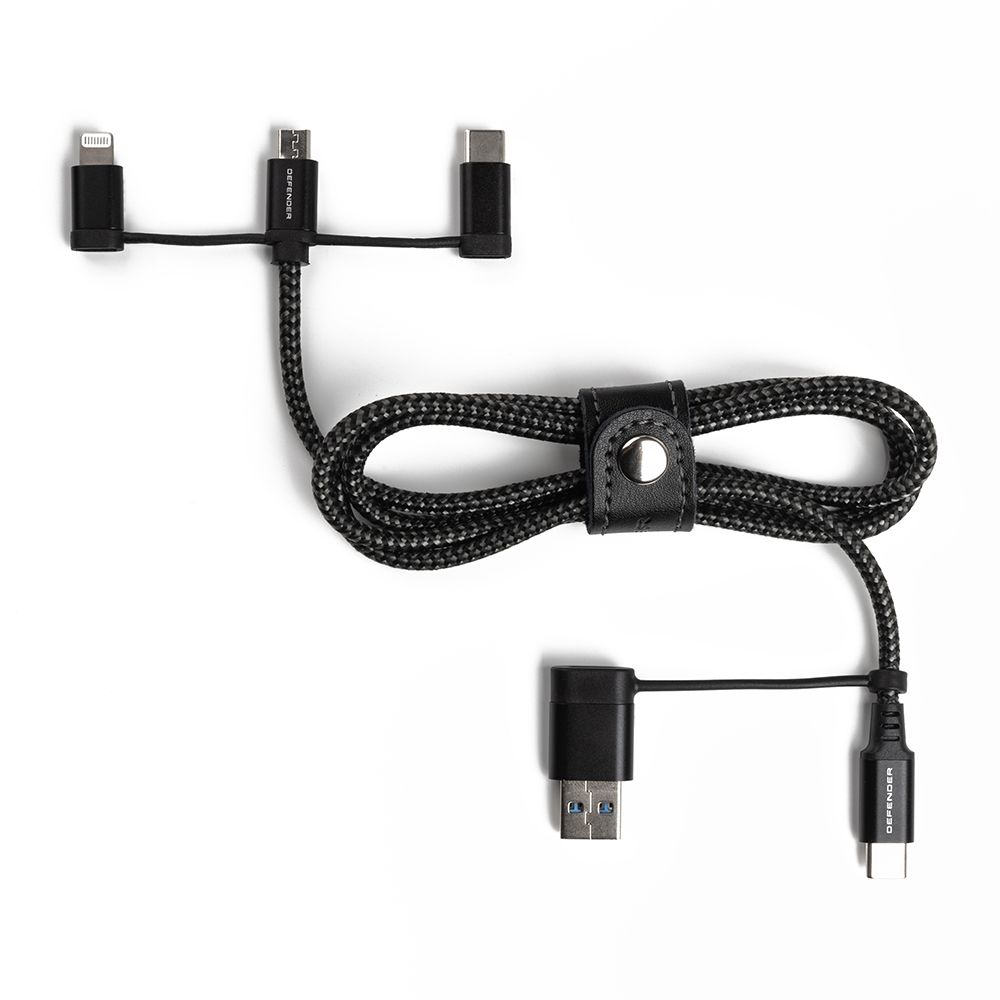 Defender Branded Apple / Android Charging Cable