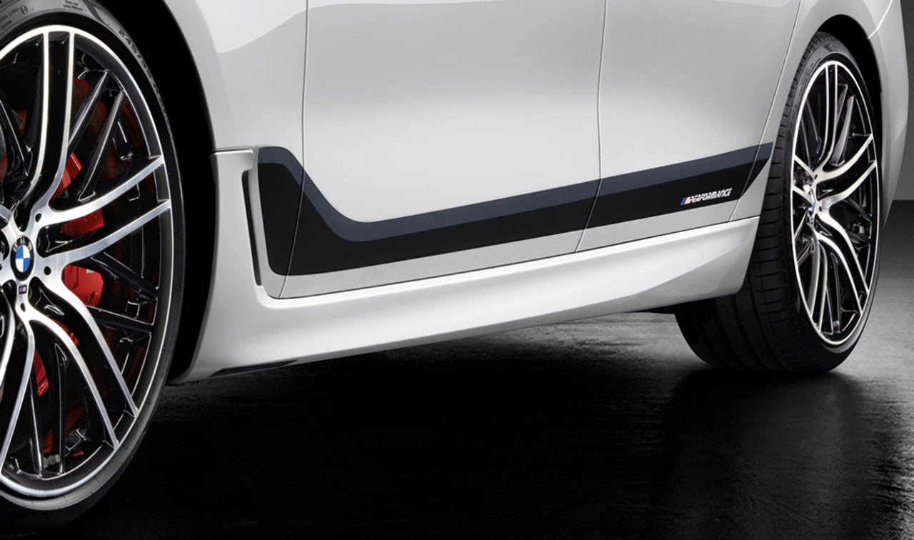 BMW M Performance Right Left Application Foil Frozen - Black