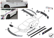 BMW M Performance Right Left Decorative Foil Accent Strip