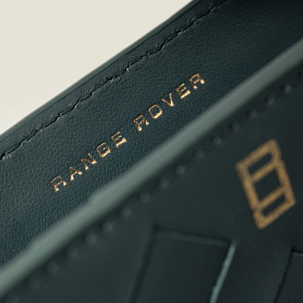Range Rover - Leather Woven Card Holder