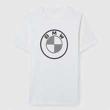 BMW T-Shirt Logo Black Men - White