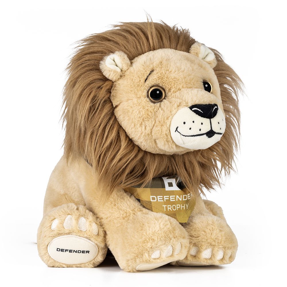 Land Rover Defender Trophy Lion Plush x Tusk